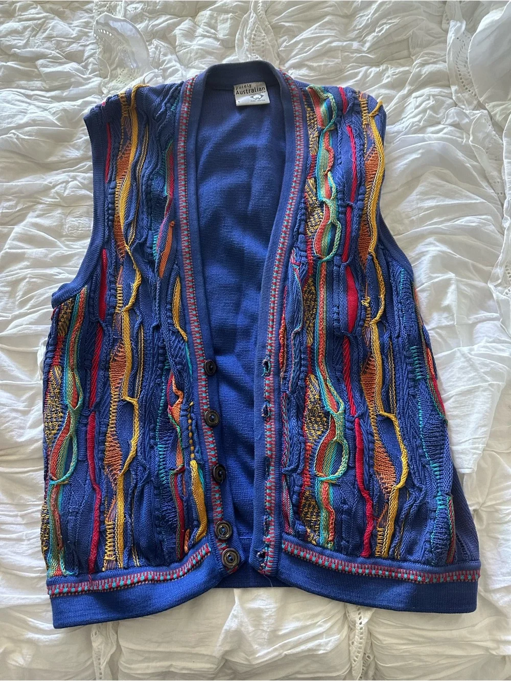 Purely Australian Embroidered Vest - Picture 1 of 4